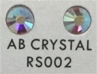 Flat Back / No-Glue Loose Crystal Rhinestone - AB Crystal