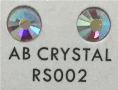 Flat Back / No-Glue Loose Crystal Rhinestone - AB Crystal
