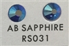 Premium Hot Fix Rhinestone - AB Sapphire