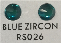 Premium Hot Fix Rhinestone - Blue Zircon