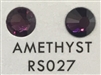 Low-Lead Machine Cut (MC) Hot Fix Rhinestone - Amathyst