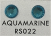Low-Lead Machine Cut (MC) Hot Fix Rhinestone - Aquamarine