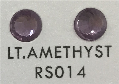 Low-Lead Machine Cut (MC) Hot Fix Rhinestone - Lite Amethyst
