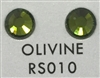 Low-Lead Machine Cut (MC) Hot Fix Rhinestone - Olivine