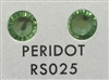 Low-Lead Machine Cut (MC) Hot Fix Rhinestone - Peridot