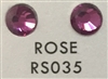Low-Lead Machine Cut (MC) Hot Fix Rhinestone - Rose