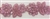 LNS-BBE-190-DUSTYROSE. BRIDAL BEADED LACE - 1.5 INCH WIDE