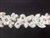 LNS-BBE-199-WHITE.  BRIDAL BEADED TRIM - WHITE - 1.25 INCH WIDE