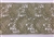LNS-BBE-234-GOLD. Gold Bridal Lace with Shiny Crystals - Sold By the Yard - 3.75 Inch Wide