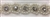 LNS-BED-150-WHITE.  Beaded Trim with Beautifully Arranged Whie Pearls and Sequins on a Mesh - Sold By the Yard - 7/8 Inch Wide