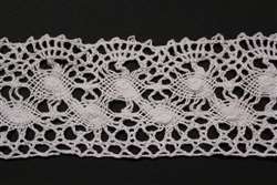 LNS-CRO-104-WHITE.  Crochet Lace