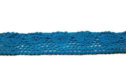 LNS-CRO-110-BLUE.  Crochet Lace