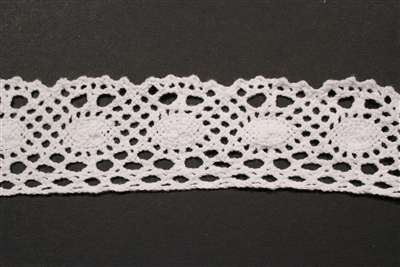 LNS-CRO-120-WHITE.  Crochet Lace
