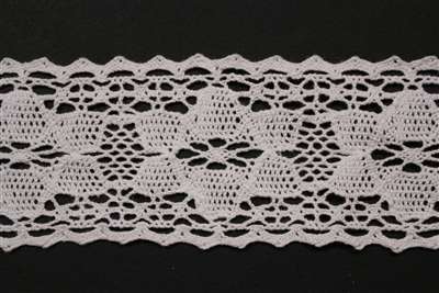 LNS-CRO-121-WHITE.  Crochet Lace