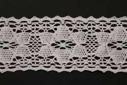 LNS-CRO-121-WHITE.  Crochet Lace