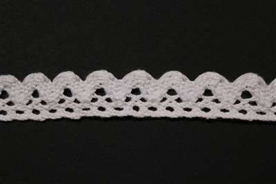 LNS-CRO-128-WHITE.  Crochet Lace
