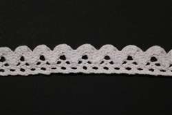 LNS-CRO-128-WHITE.  Crochet Lace