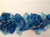 LNS-FLR-110-MULTIBLUE.  NON-STRETCH FLORAL LACE