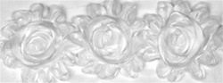 LNS-FLR-113-White.  Non-Stretch Floral Lace