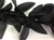 LNS-FLR-116-BLACK.  Non-Stretch Floral Lace