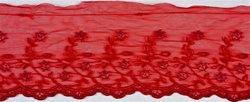 LNS-SQN-128.  8.0"-wide Non-Stretch Sequins Lace