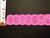 LST-REG-101-NEONPINK.  STRETCH LACE - 1 INCH WIDE - NEONPINK