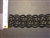 LST-REG-103-BLACKGOLD.  STRETCH LACE 1 INCH WIDE - BLACK GOLD