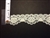 LST-REG-106-IVORY.  STRETCH LACE 1 INCH WIDE - IVORY