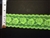 LST-REG-205-NEON GREEN. STRETCH LACE 2 INCH WIDE