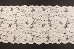 LST-REG-601.  6.0"-wide Double Scallop Stretch Lace