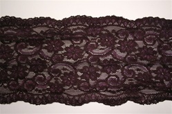 LST-REG-610-PURPLE.  6.0"-wide Stretch Lace