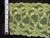 LST-REG-614-LIMEGREEN.  STRETCH LACE 6 INCH WIDE - LIME GREEN