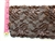 LST-REG-614-MULTIBROWN.  STRETCH LACE 6 INCH WIDE - MULTI BROWN
