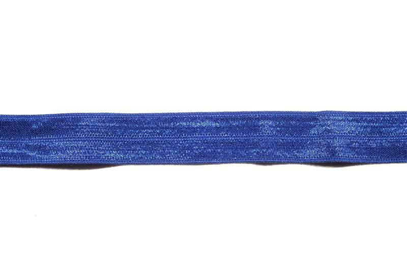 RBN-FOV-101-ROYALBLUE.  Foldover Elastic - 5/8 INCH - Royal Blue