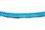 RBN-FOV-102-BLUE.  Foldover Elastic - 0.5 Inch - Blue