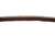 RBN-FOV-102-DARKBROWN.  Foldover Elastic - 0.5 Inch Dark Brown