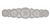 RHS-APL-M101-SILVER.  Glue-On / Sew-On Clear Crystal Rhinestone Applique - Silver Metal Backing - 2.25 inch X 9 Inch