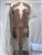 RHS-BOD-075-ROSEGOLD. Rose Gold Crystal Rhinestone Bodice on Tulle - 31" x 15".