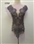 RHS-BOD-076-PURPLE. Purple Crystal Rhinestone Bodice on Tulle - 29" x 15"