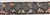 RHS-TRM-001-GUNMETAL. HotFix Trim with Beads and Rhinestones- Gunmetal- 3/4" Wide - Per Yard: $7.00