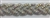RHS-TRM-1150-AB.  AB CRYSTAL RHINESTONE TRIM - SILVER BEADS - 1 INCH WIDE RHS-TRM-1150-AB.  AB diamante de imitacion de cristal - cuentas color plata - 1 INCH
