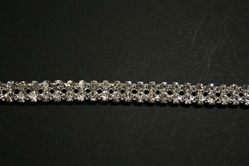 RHS-TRM-117.  Rhinestone Chain - 2 Rows