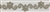 RHS-TRM-1298-SILVER.  CRYSTAL RHINESTONE TRIM - 1.75 INCHES WIDE - REPEAT LENGTH 6 INCHES