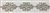 RHS-TRM-1312-AB.  AB CRYSTAL RHINESTONE TRIM - 2 INCHES WIDE - REPEAT LENGTH 3 INCHES