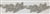 RHS-TRM-1342-SILVER.  CRYSTAL RHINESTONE TRIM - 3 INCHES WIDE - REPEAT LENGTH 6 INCHES