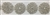 RHS-TRM-1392-SILVER.  CRYSTAL RHINESTONE TRIM - 2 INCHES WIDE
