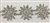 RHS-TRM-1432-SILVER.  SILVER HOT FIX CRYSTAL RHINESTONE TRIM - 2 INCH WIDE