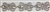 RHS-TRM-1504-AB.  AB CRYSTAL RHINESTONE TRIM - 2 INCHES WIDE - REPEAT LENGTH 4 INCHES