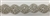 RHS-TRM-1570-SILVER.  CRYSTAL RHINESTONE TRIM - 1 INCH WIDE