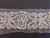 RHS-TRM-1572-SILVER.  CRYSTAL RHINESTONE TRIM - 2.75 INCHES WIDE - REPEAT LENGTH 5 INCHES
